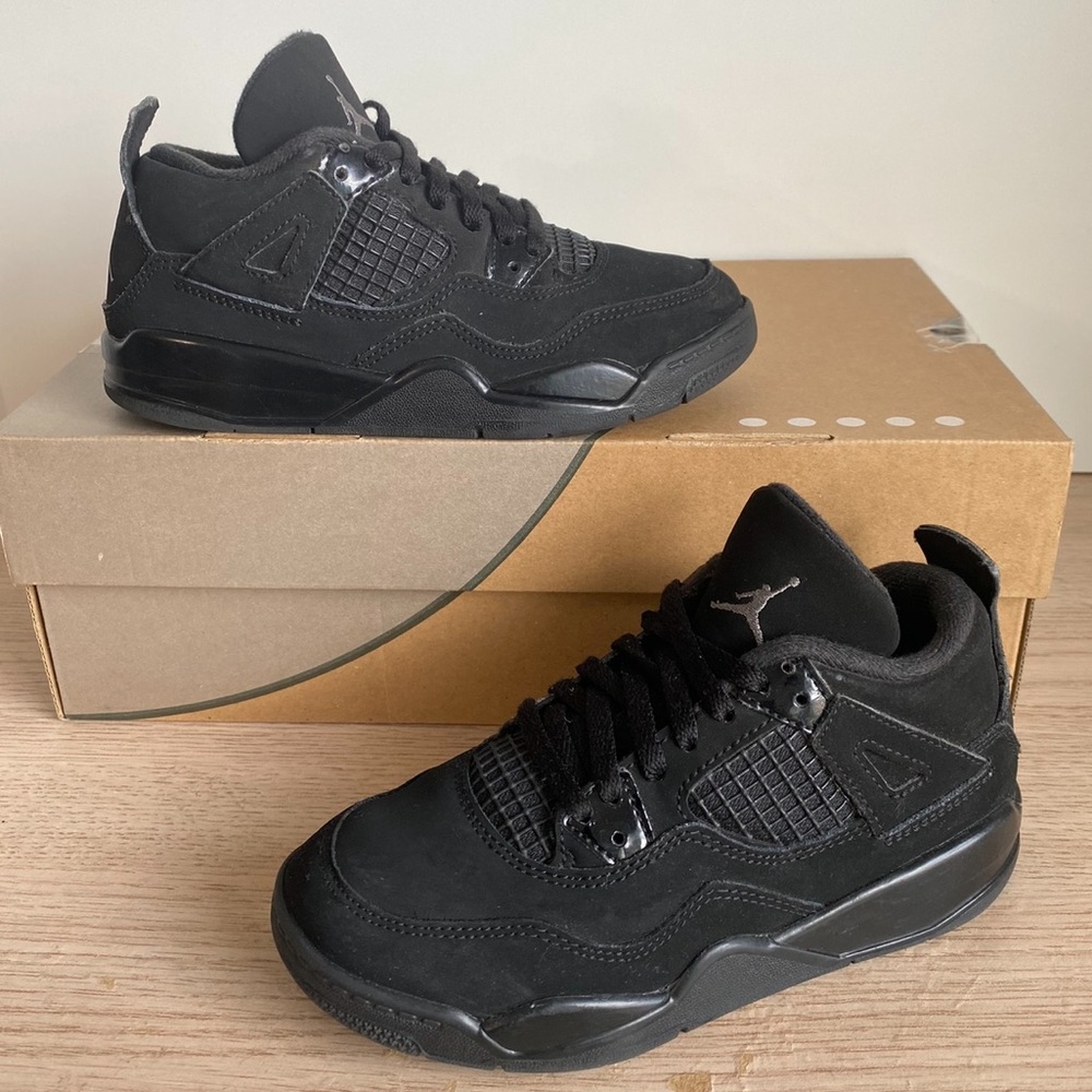 Nike Air Jordan “Black Cat” Kids Sneakers - SZ 13 C